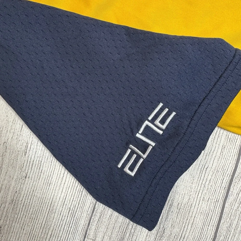 Nike‎ Elite Dri-Fit WVU Men's Short Sleeve Jersey T-Shirt Size Medium